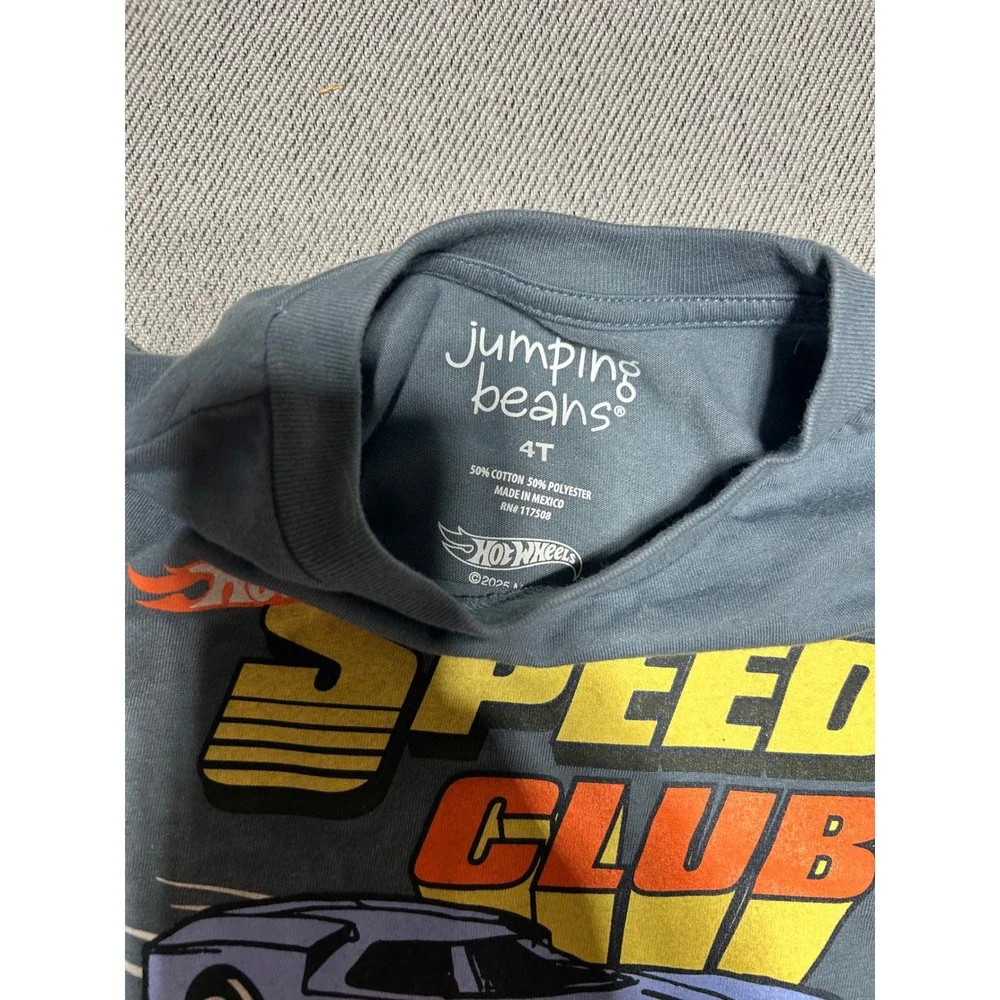 Mixed Brand Boys Clothing Lot 4T Multi Spiderman Hot Wheels Bluey Carters‎